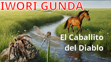 Iwori Ogunda - El Caballito del Diablo. La Fábula del Efecto Dominó.