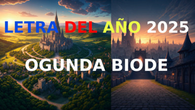 Letra del Año 2025. Ogunda Biode.