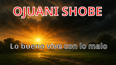Ojuani Shobe: Lo bueno vive con lo malo.